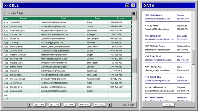 Spreadsheets and Nothing More