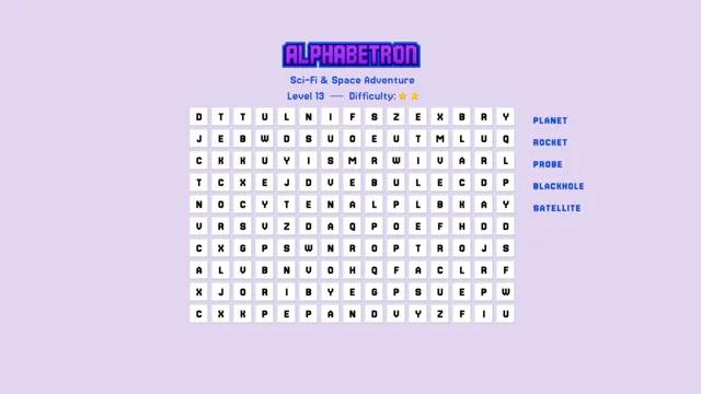 Alphabetron