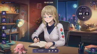Lo-Fi Girl: AI Assistant 🎧🤍
