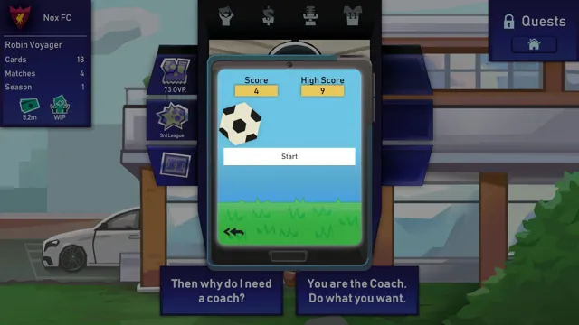 Regista: Reign Your Football Club