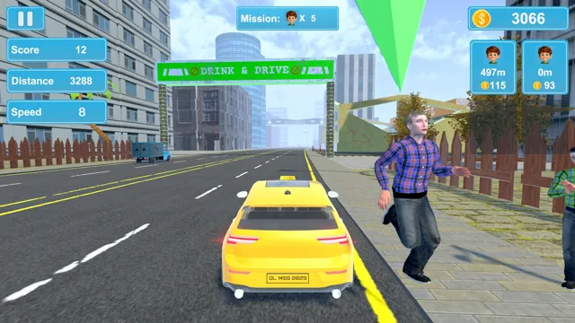 City Taxi Mission