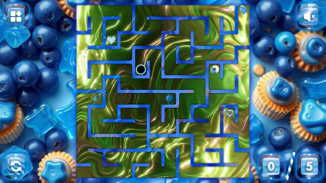 Sweetie Candy Maze: Blueberry