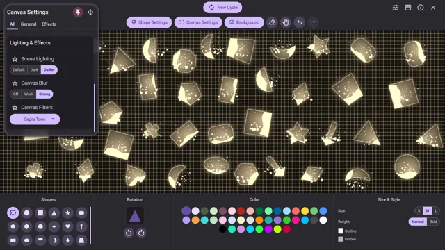 Ephemeral Art: Shapeweaver