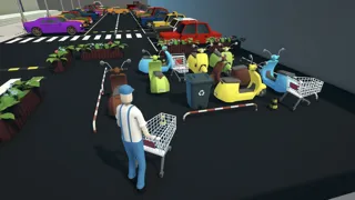 Shopping Cart Pusher
