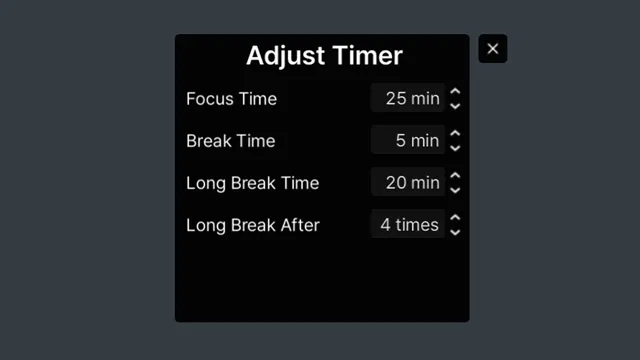 Poua! – Your Pomodoro Buddy & Minimal Desktop Timer