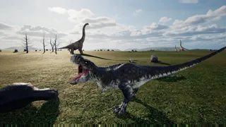 Travel with dinosaurs