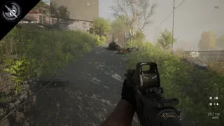 The AC130 slays the zombies.