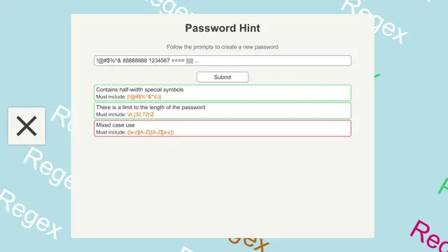 Regex Game