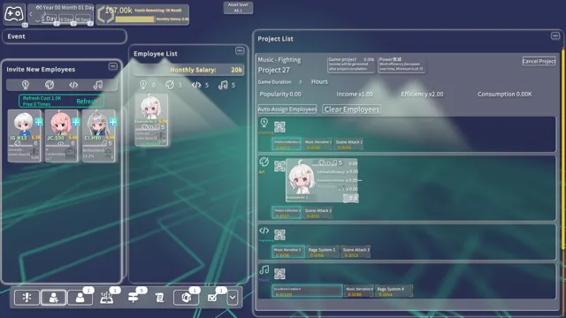 Game Tech Simulator