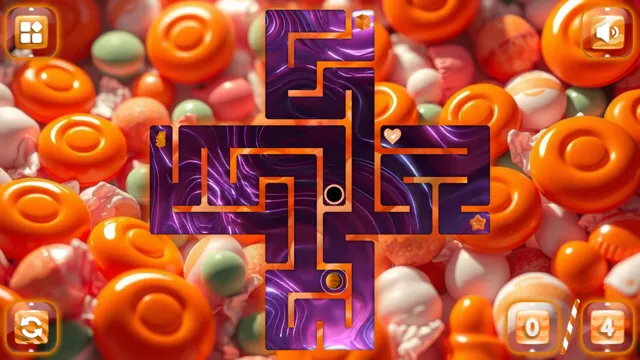 Sweetie Candy Maze: Orange