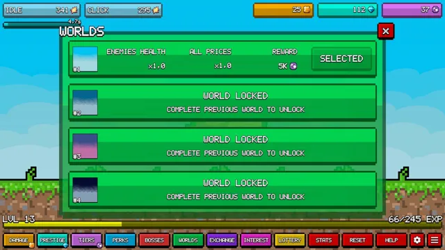 Idle Pixels
